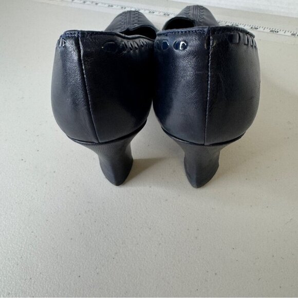 Vintage Roberto Cappuci Leather 90s Y2K Made in Italy Heels Shoes Size 10B - Picture 7 of 13